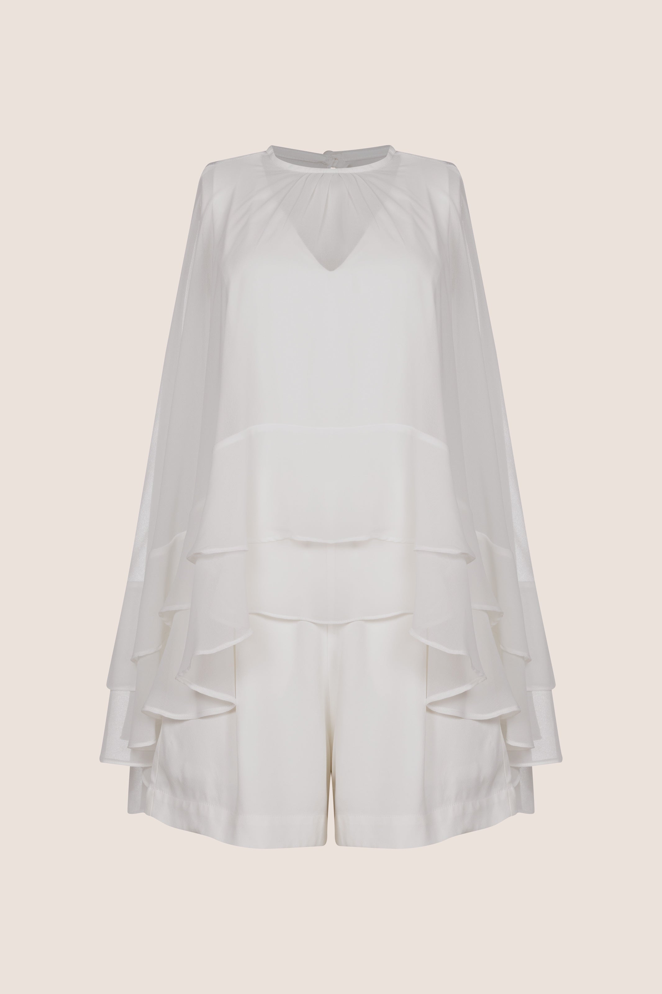 Macaquinho Crepe Clareou