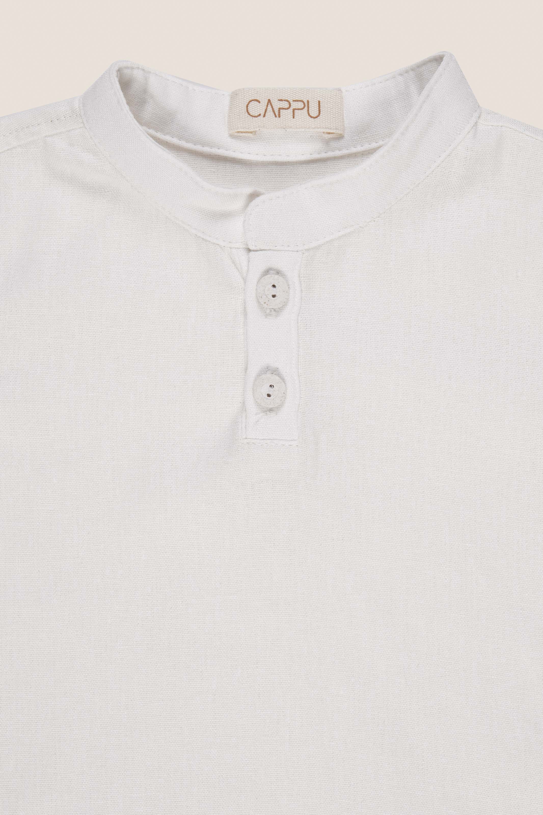 Camisa Linho Coqueiros Infantil